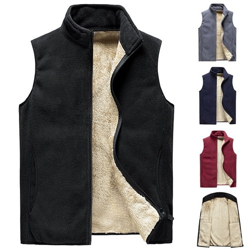 Herren winter fleece weste - winter,