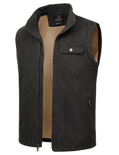 Weste herren sherpa ärmellose - weste,