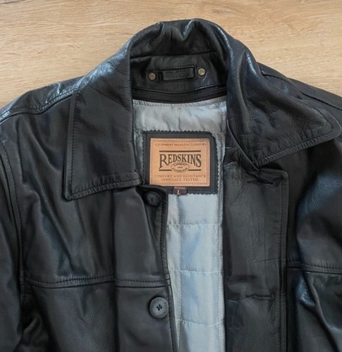 Herren echtes leder jacke - echtes,