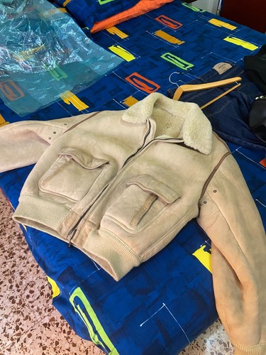Armani schaf wildlederjacke - schaf,