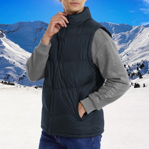 Herren weste steppweste jacke - herren,