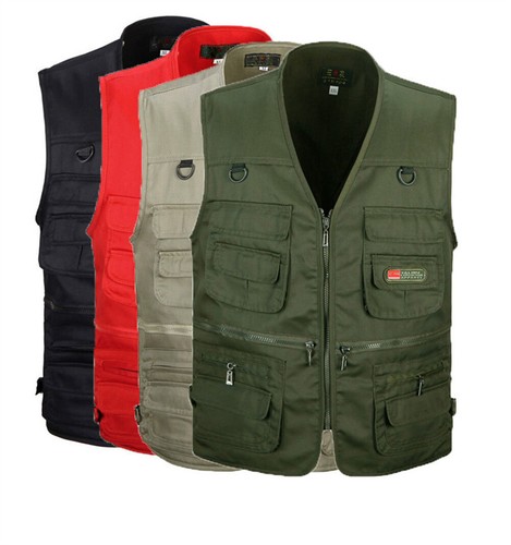 Herren weste mit taschen - herren,
